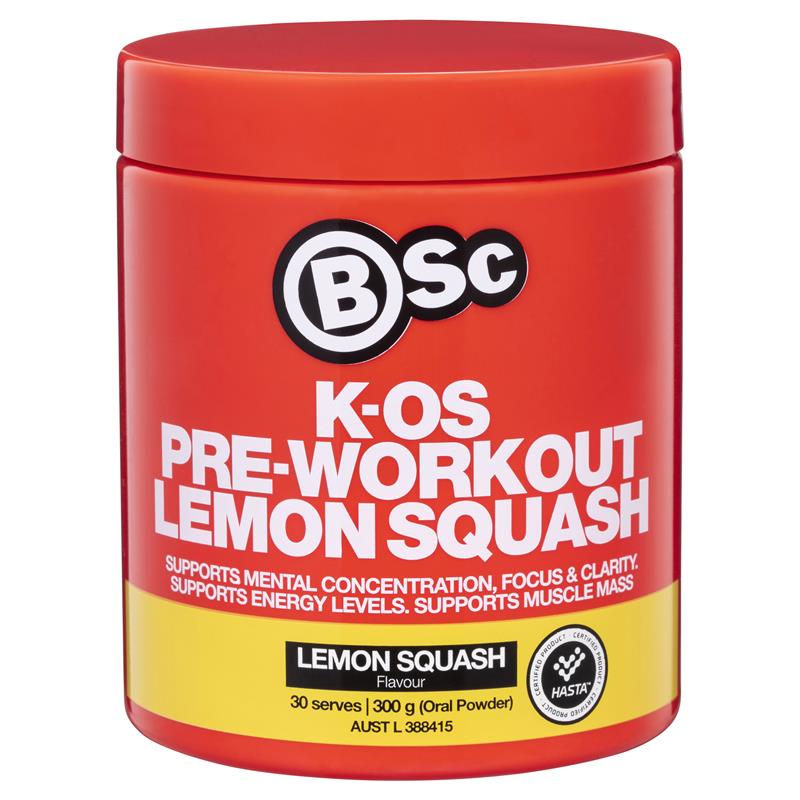 BSC K-OS PRE WORK OUT