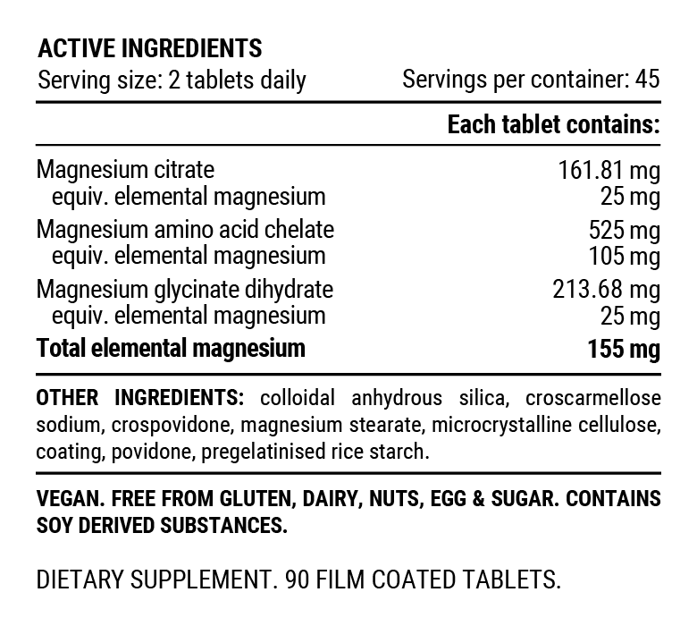 Pillar Performance Triple Magnesium – Recovery & Sleep Formula