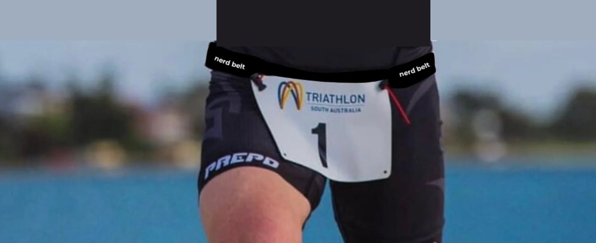 NERD BELT Race bib holder