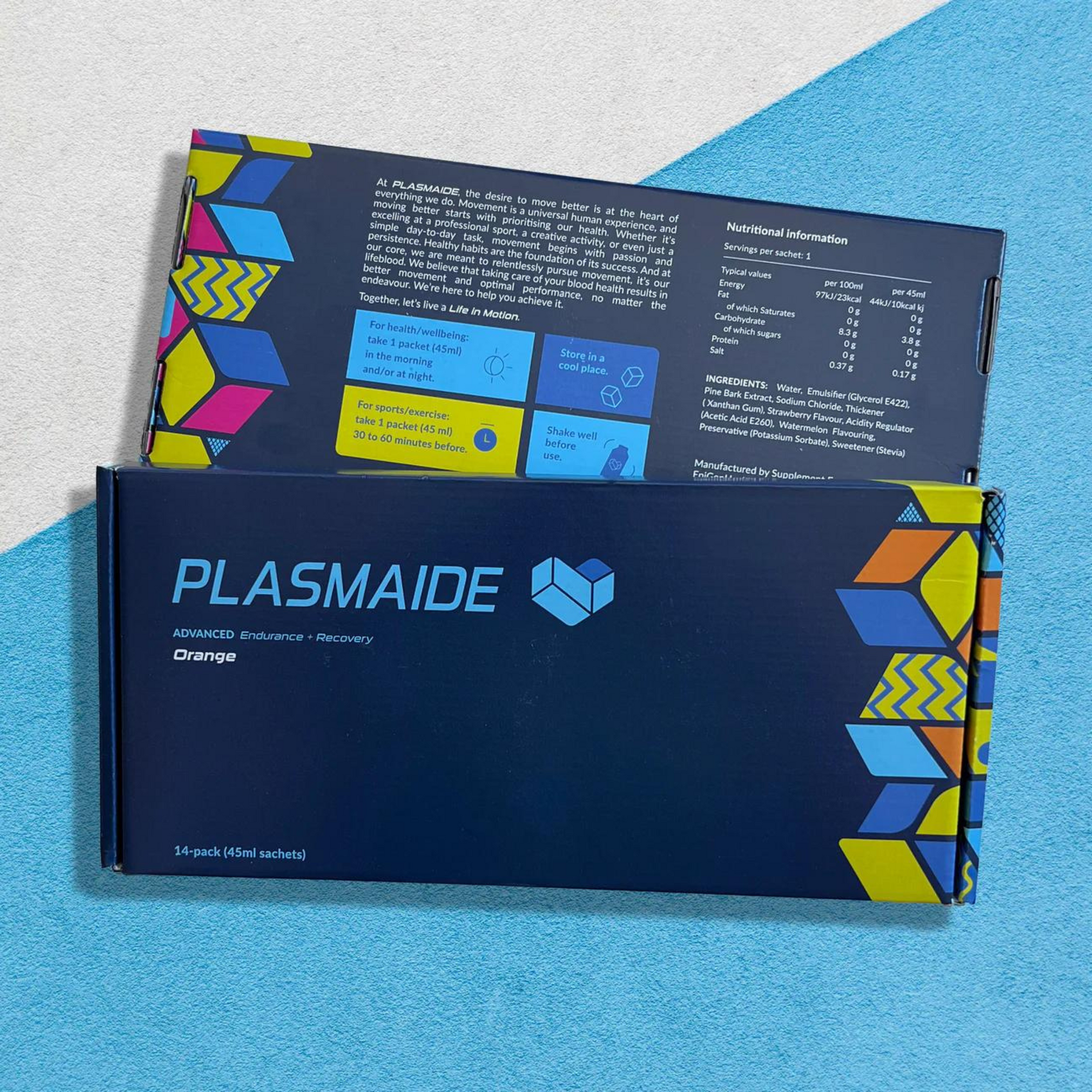 PLASMAIDE ADVANCED ENDURANCE + RECOVERY (STARTER 14-PACK)
