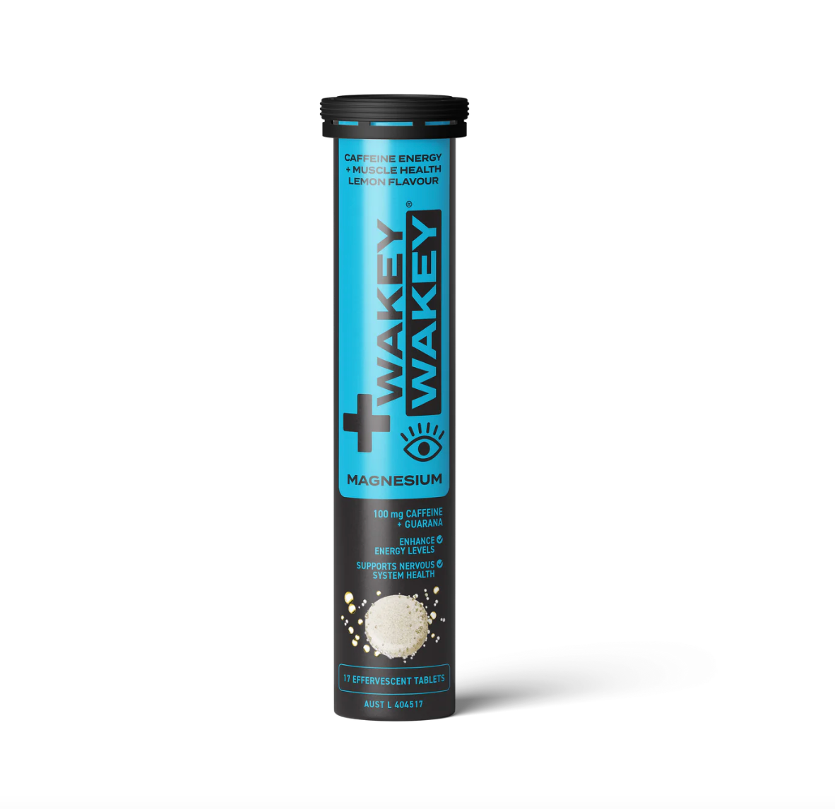 WAKEY WAKEY CAFFEINE ENERGY + MAGNESIUM EFFERVESCENT