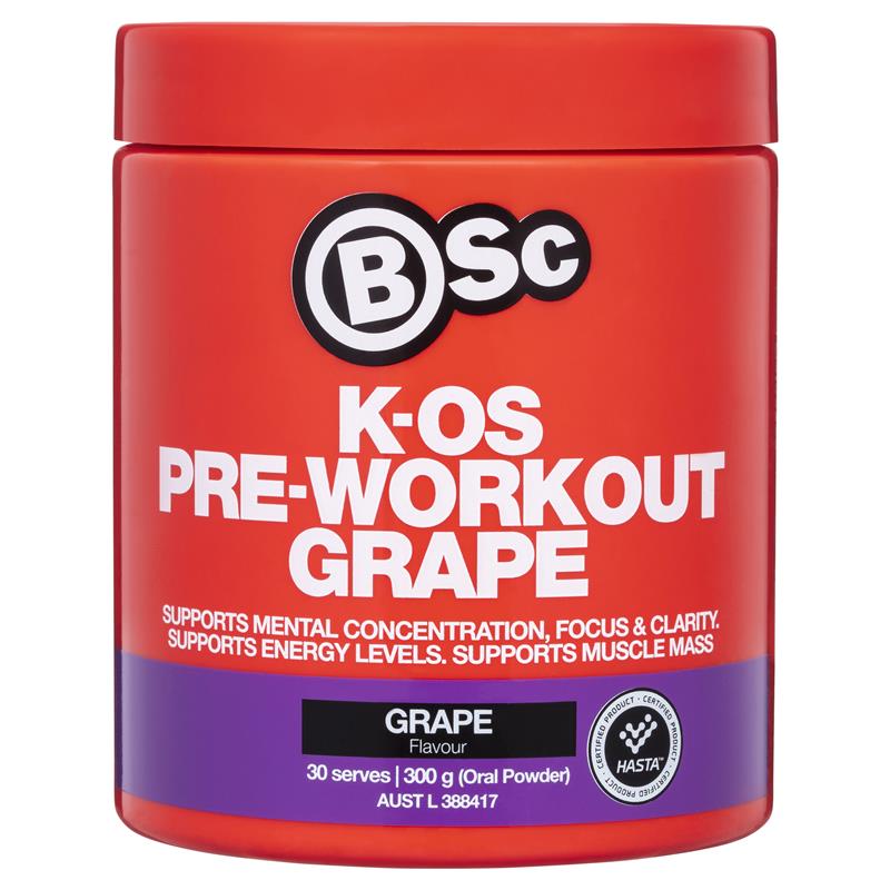 BSC K-OS PRE WORK OUT