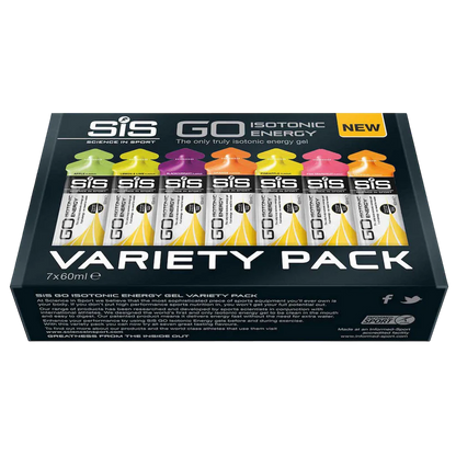 SIS GO ISOTONIC GEL VARIETY PACK 7