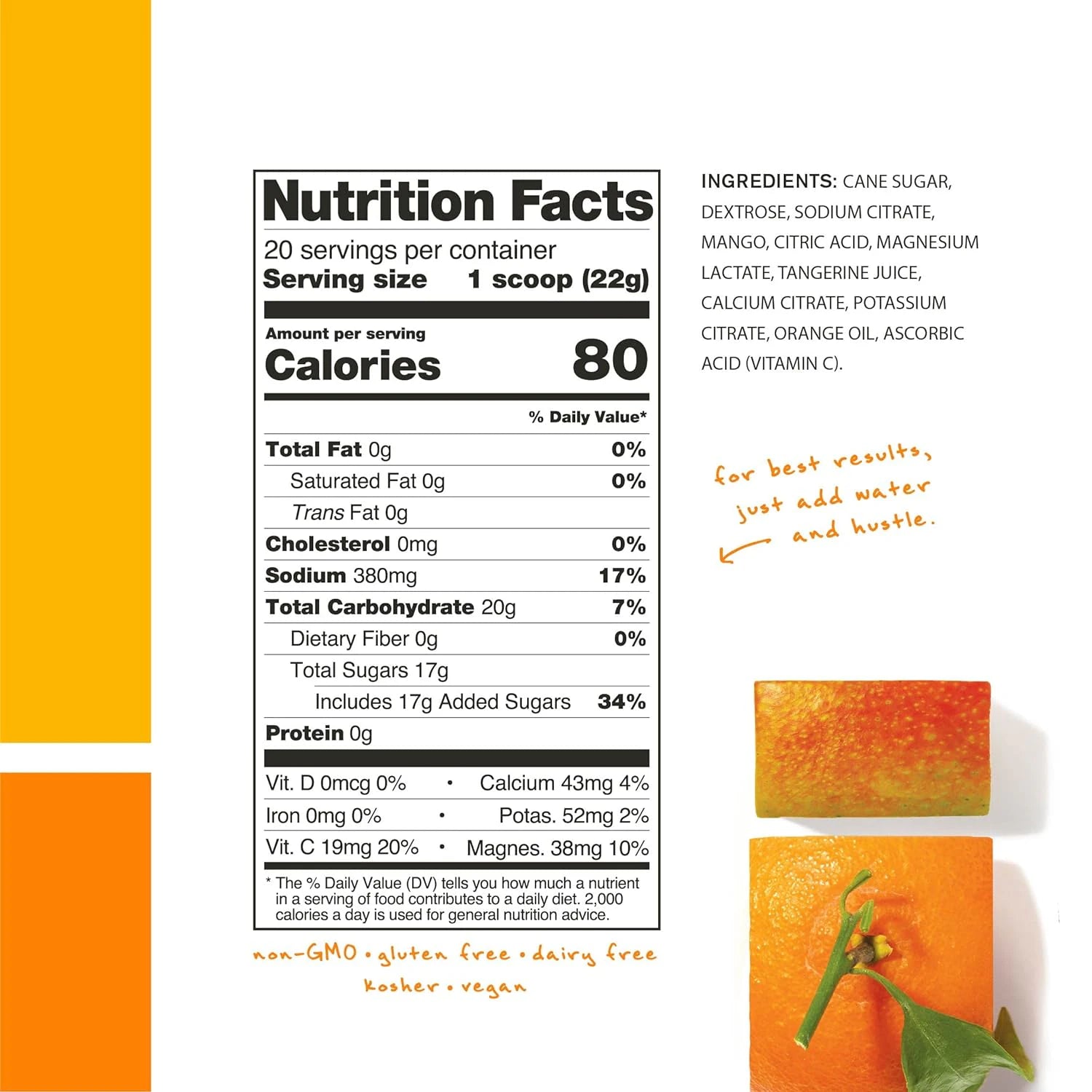 SKRATCH LABS HYDRATION - SINGLE SERVING