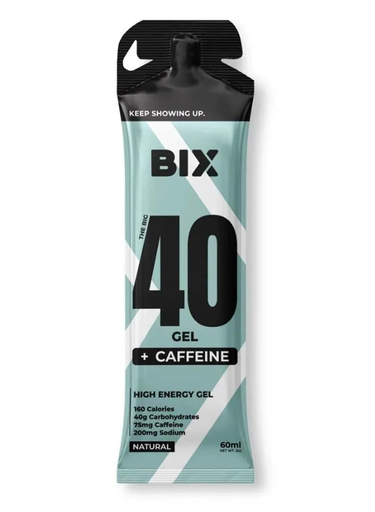 BIX THE BIG 40 GEL CAFFIENE