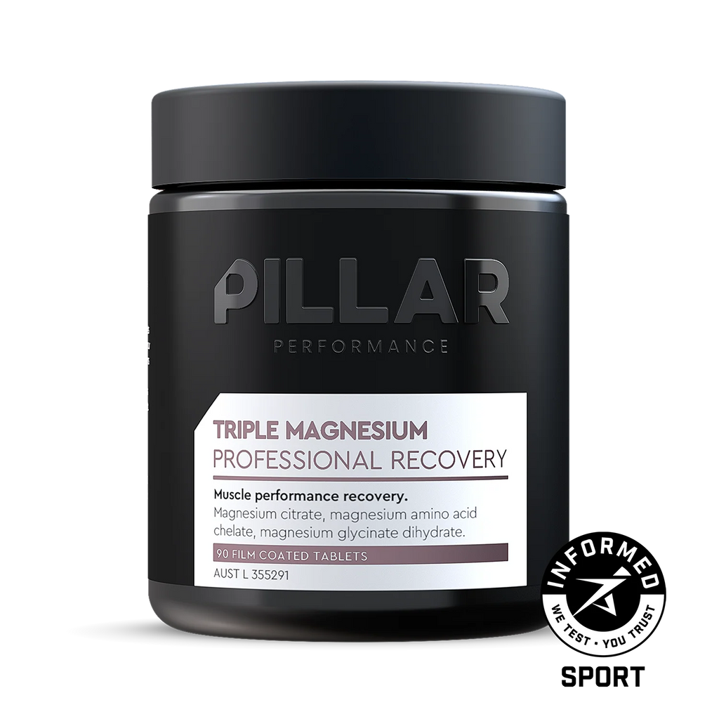 Pillar Performance            Triple Magnesium – Professional Recovery & Sleep Formula Tablets