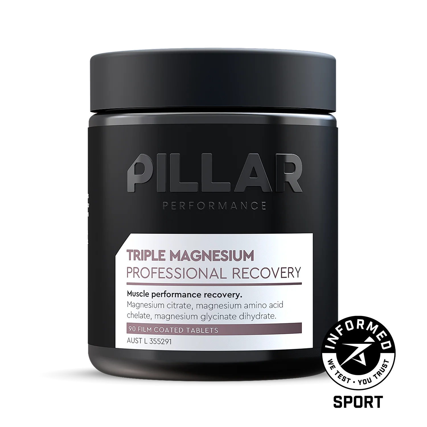 Pillar Performance Triple Magnesium Tablets