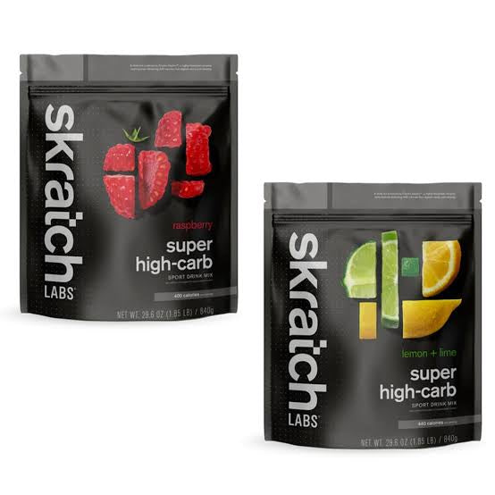 SKRATCH LABS HYDRATION HIGH CARB DRINK MIX BAGS