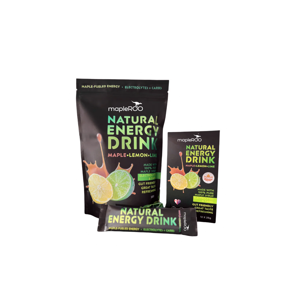 MAPLEROO DRINK MIX - Lemon-Lime Natural Maple Energy Drink