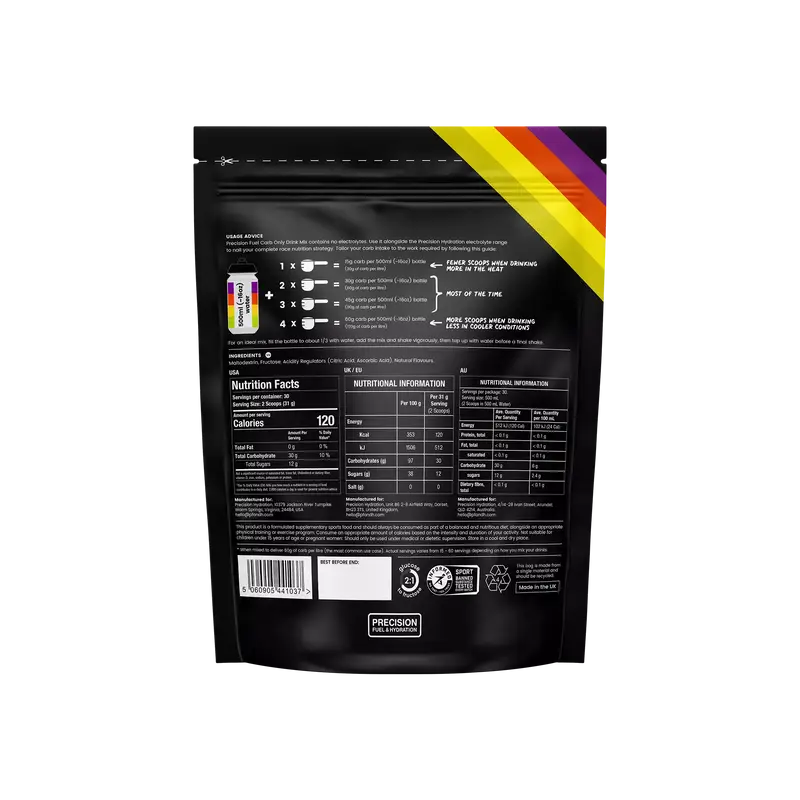 PRECISION FUEL & HYDRATION CARB ONLY DRINK MIX