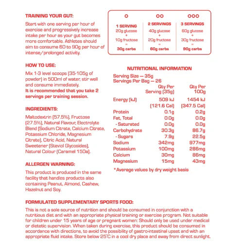 TRAINAIDE PERFORMACE - Single Serving