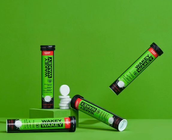WAKEY WAKEY CAFFEINE ENERGY EFFERVESCENT - GUARANA