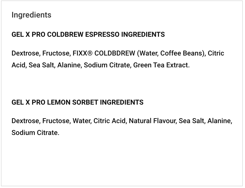 FUEL X PRO - SINGLE SERVING