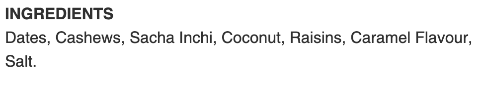 KODA NUTRITION - Energy Bar