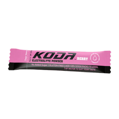 KODA ELECTROLYTE POWDER STICKS - SINGLE SERVING